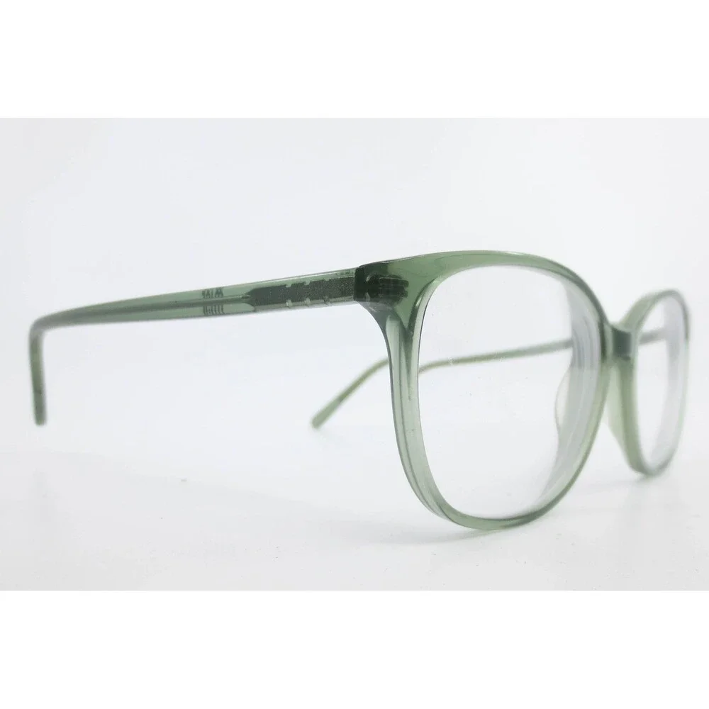 Muse 35-000223 Eyeglasses Sage Green Translucent Oval Frames 53-16-145